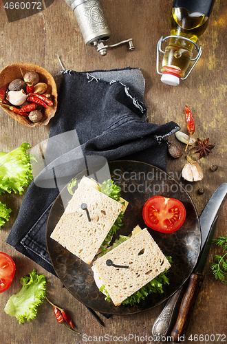 Image of sandwiches