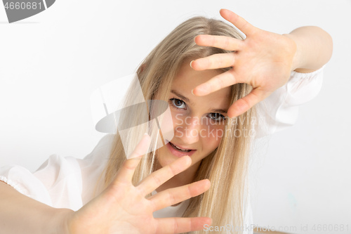 Image of female dancer in action