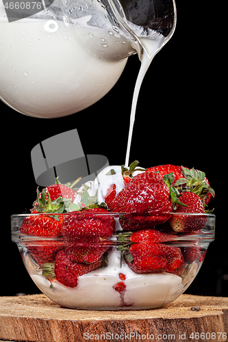 Image of Strawberry With Cream