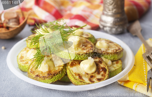 Image of Grilled zucchini 