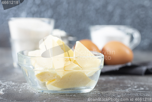 Image of ingredients for baking