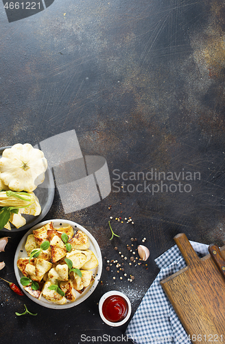 Image of fried vegetables