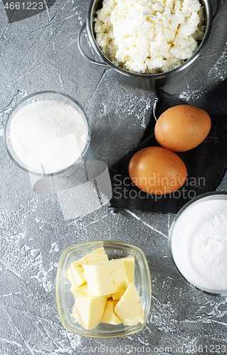 Image of ingredients for baking