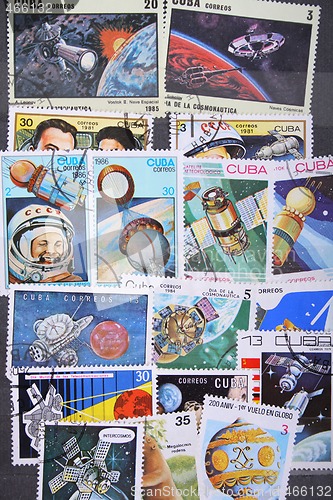 Image of postage stamps