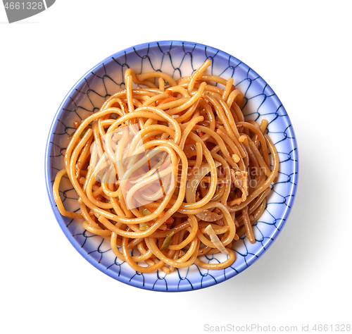 Image of bowl of fried noodles