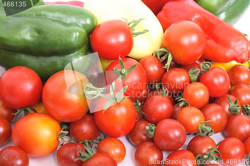 Image of tomatoes background