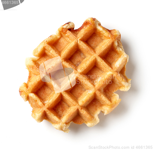 Image of freshly baked belgian waffle