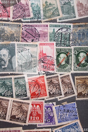 Image of postage stamps