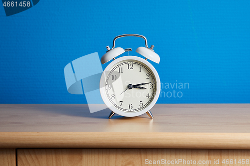 Image of Alarm Clock on a Shelf