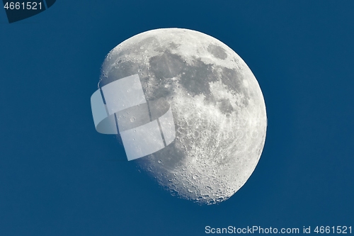 Image of Moon detailed closeup