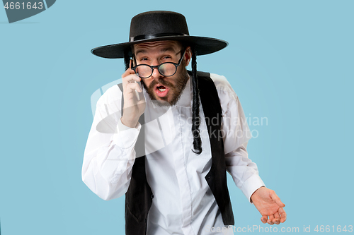 Image of Portrait of a young orthodox Hasdim Jewish man