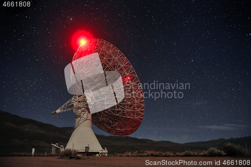 Image of Time Lapse Long Exposure Image of the Milky Way Galaxy