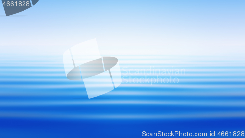 Image of Abstract Motion Blurred Blue Seascape Background