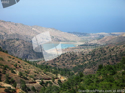 Image of There is the lake. Cyprus