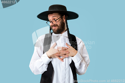 Image of Portrait of a young orthodox Hasdim Jewish man