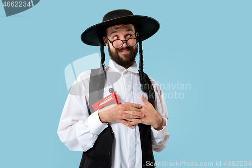 Image of Portrait of a young orthodox Hasdim Jewish man