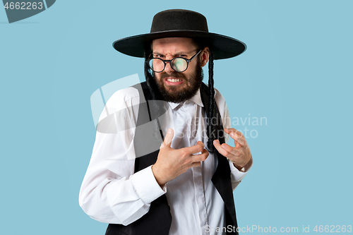 Image of Portrait of a young orthodox Hasdim Jewish man