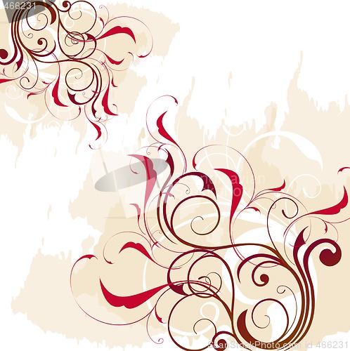 Image of floral background