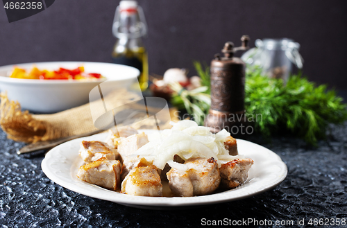 Image of fried chicken fillet