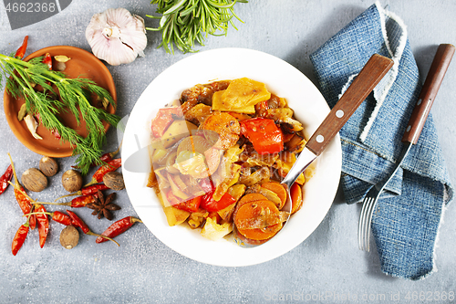 Image of fried vegetables