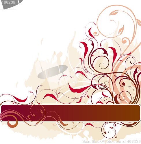 Image of floral background