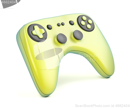 Image of Colorful wireless gaming controller