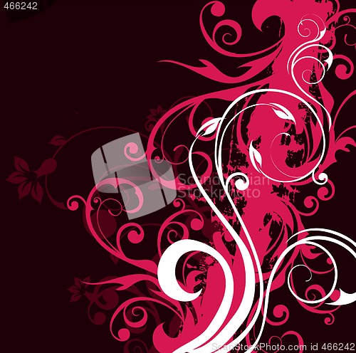 Image of floral background