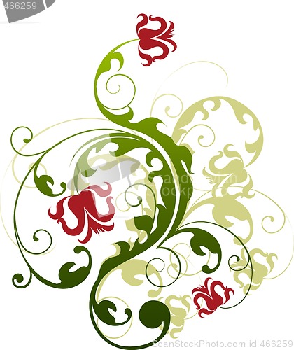 Image of floral background