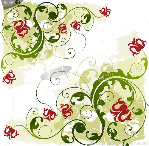 Image of floral background