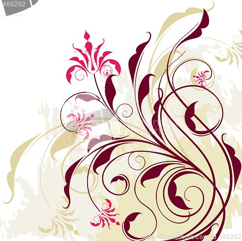 Image of floral background