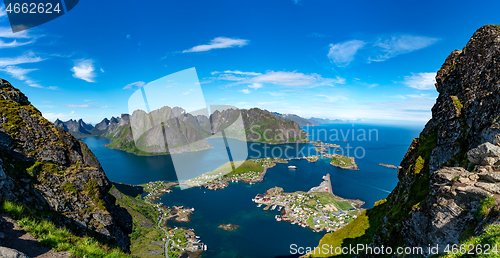 Image of Lofoten archipelago panorama