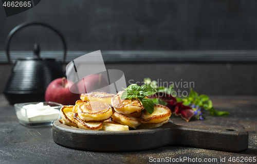 Image of mini pancakes