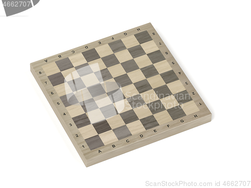 Image of Wooden chess board