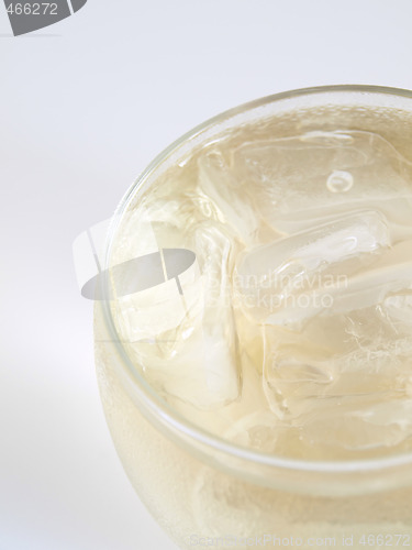 Image of Cold Beverage, Side View