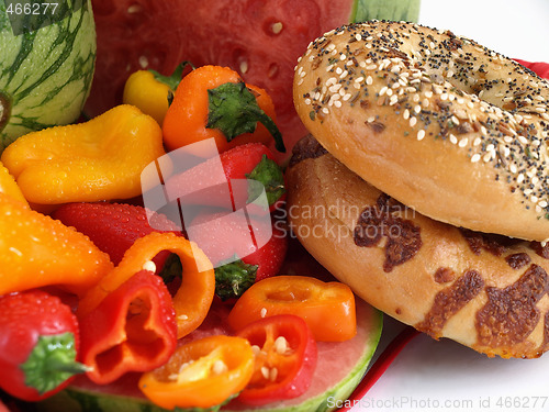 Image of Peppers and Bread