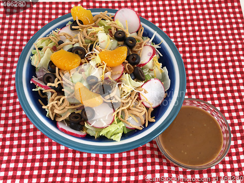 Image of Salad and Dressing