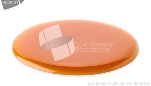 Image of melted caramel drop