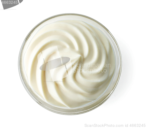 Image of bowl of whipped cream cheese