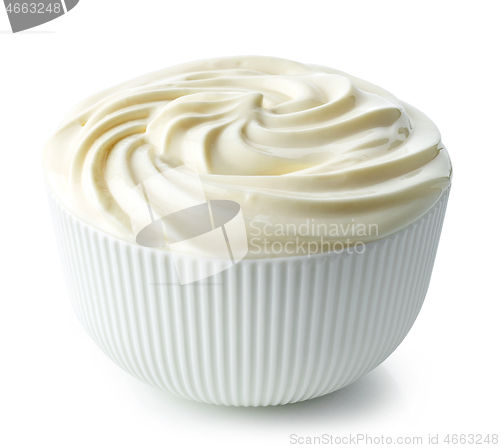 Image of bowl of whipped cream cheese