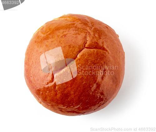 Image of freshly baked bread bun