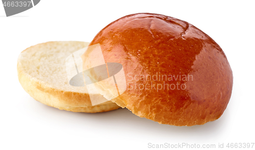 Image of freshly baked bread bun