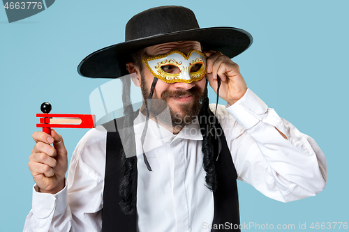 Image of Portrait of a young orthodox Hasdim Jewish man