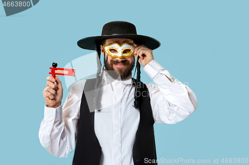 Image of Portrait of a young orthodox Hasdim Jewish man