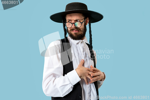 Image of Portrait of a young orthodox Hasdim Jewish man