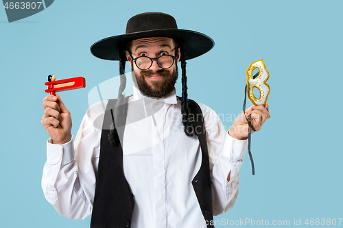 Image of Portrait of a young orthodox Hasdim Jewish man