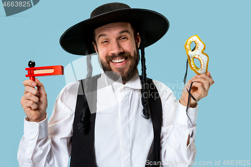 Image of Portrait of a young orthodox Hasdim Jewish man