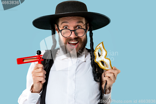 Image of Portrait of a young orthodox Hasdim Jewish man