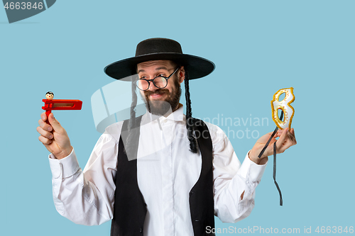 Image of Portrait of a young orthodox Hasdim Jewish man