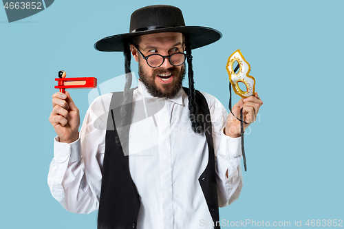 Image of Portrait of a young orthodox Hasdim Jewish man