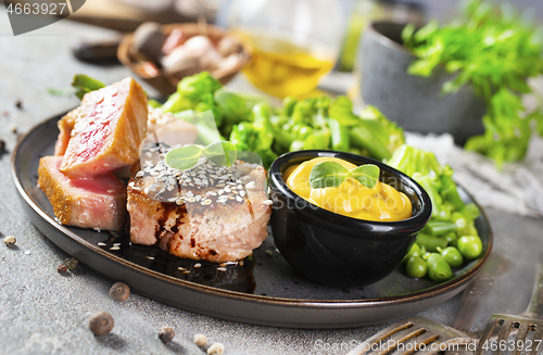 Image of tuna steak